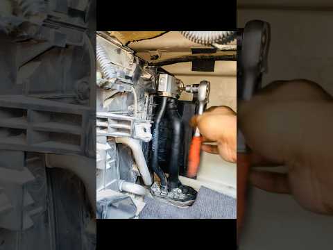 how to replace car ac evaporator#shorts #acrepair #shortsfeed