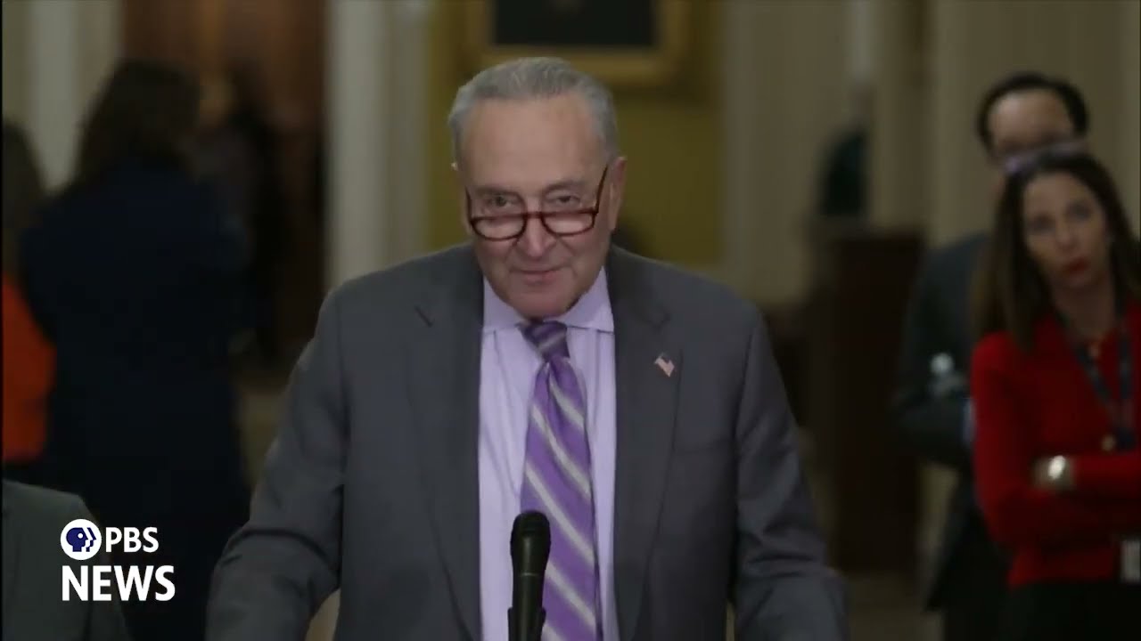 WATCH: 'Trump cannot bulldoze his way through the rule of law,' Schumer says