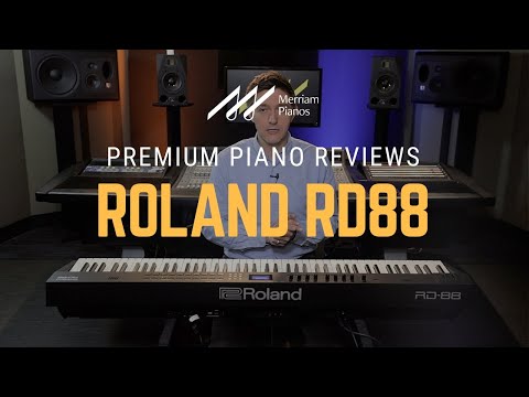 Roland RD-88 88-Key Digital Stage Piano with HERCULES Z-Style Keyboard Stand KS400B, Double X Keyboard Stand KS120B and Keyboard Bench KB200B image 10