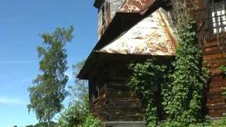 preview picture of video 'Cewków - opuszczona drewniana cerkiew (czerwiec 2010)'