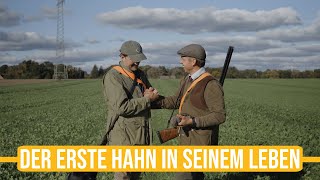 Niederwildtestrevier | Der erste Hahn in seinem Leben! Paul jagt auf Rebhühner 😍 Waidmannsheil !