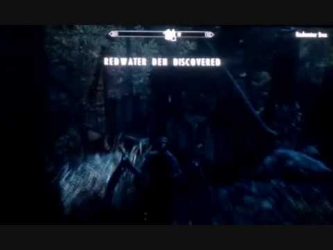Skyrim Dawnguard Vampire Gameplay, How to Find the Redwater den