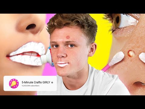 I Tried 5-Minute Crafts GIRLY