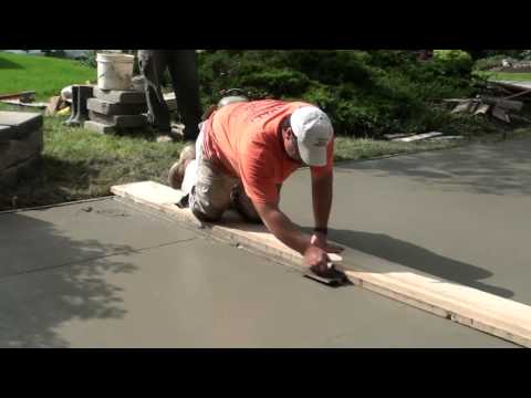 How to Pour Concrete Driveway