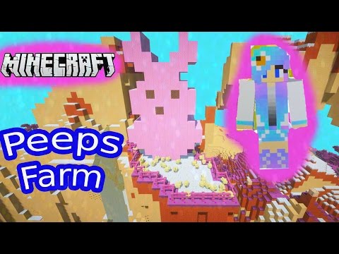 Crazy Giant Bunny Farms Chickens?! Insane Minecraft Video!