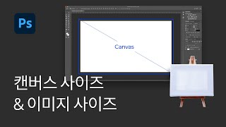 #4 포토샵 캔버스 사이즈 vs 이미지 사이즈 차이점 - 포토샵 기초 강좌
