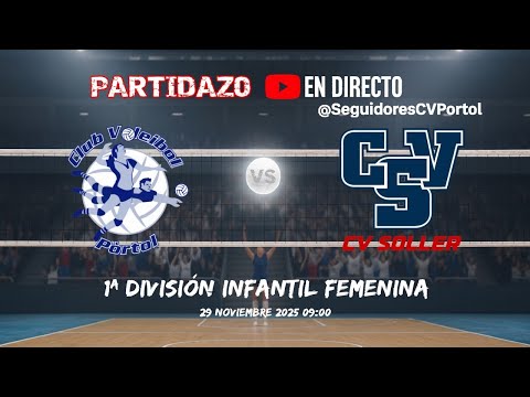 CV PÒRTOL vs CV SÓLLER - 29/11/2025 - 1ª Div INFANTIL FEM