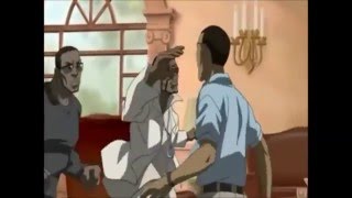 The Boondocks - Tom slaps Usher