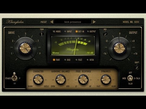 Nice Kick with Klanghelm SDRR Plugin