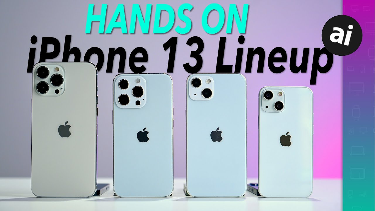 Hands on with iPhone 13 Dummies -- BIG Changes for Pro Max?!