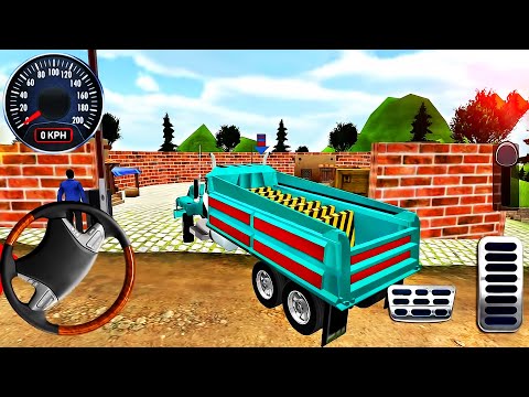 Offroad Indian Truck Driver Simulator #3 - Mountain Heavy Cargo Truck Drive - Android GamePlay