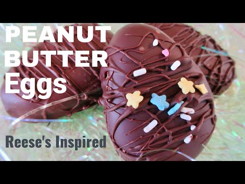 PEANUT BUTTER CHOCOLATE EGGS | Easter Candy | DIY for Beginners
