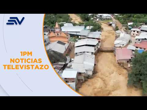 Estragos en Zaruma y Portovelo por aluvión  | Televistazo| Ecuavisa
