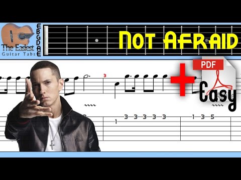 Eminem - Not Afraid Guitar Tab
