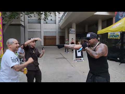 @monstertilo PERFORMING His Hit Song "We Dont Give A Fck" With @Hipowermusic At West Coast POP Up