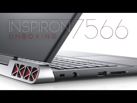 Dell Inspiron 7566 Gaming - Unboxing & Benchmark (English subtitles)