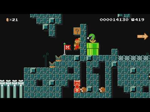 Resseti's Underground Gold Mine by Saauna - SUPER MARIO MAKER - NO COMMENTARY 1bj