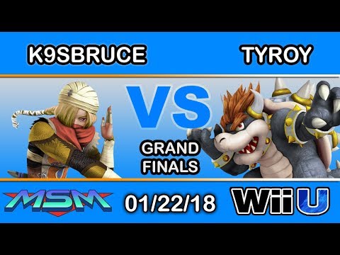 MSM 130 - K9sbruce (Sheik) Vs. E2C | Tyroy (Bowser, Bayonetta) Grand Finals