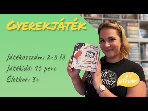 Zoknifogócska Szofival Társasjáték Bemutató - Mit Játsszunk?