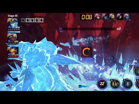 MUTANT META ICEMAN T3 MIGHTY CTP OF JUDGMENT - WBL KNULL STAGE 50 - 1ST  CLEAR | Marcel Future Fight
