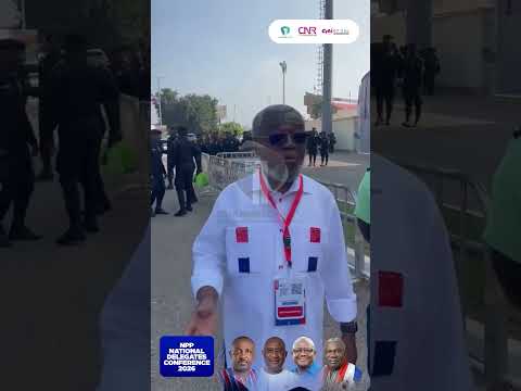 Dr. Anthony Nsiah Asare Arrives at NPP National Delegates Conference