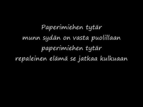 Hanna Pakarinen- Paperimiehen tytär + lyrics.wmv