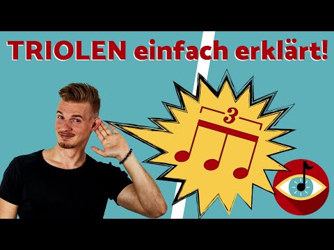 TRIOLES simply explained - dividing a note into 3 equal parts