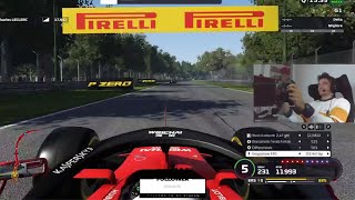 LECLERC TWITCH stream | ITALIAN GP with NORRIS, ALBON, RUSSELL, LATIFI, COURTOIS, and other)