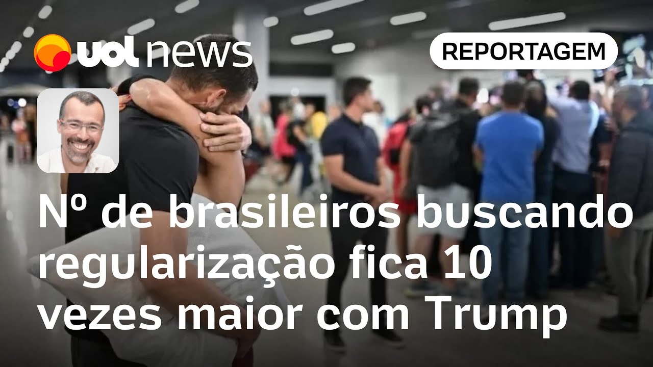 Trump: Número de brasileiros buscando regularização fica 10 vezes maior | Jamil Chade