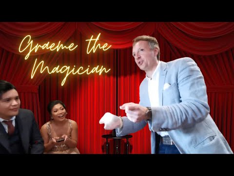 Graeme Shaw the Magician Performs at my Friend's Wedding