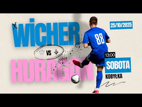 MKS Wicher Kobyłka 🆚 PWKS Huragan Wołomin | 12. kolejka V liga gr. 1 | Transmisja LIVE