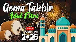 Download lagu 🔴 GEMA TAKBIRAN IDUL FITRI 2026 / 1447 H PALING MERDU - LIVE TAKBIRAN IDUL FITRI 2026 FULL BEDUG mp3