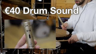 Video thumbnail for Budget, €40 Drum Mic Set-UP | Behringer C2 Stereoset by Donal Bowens