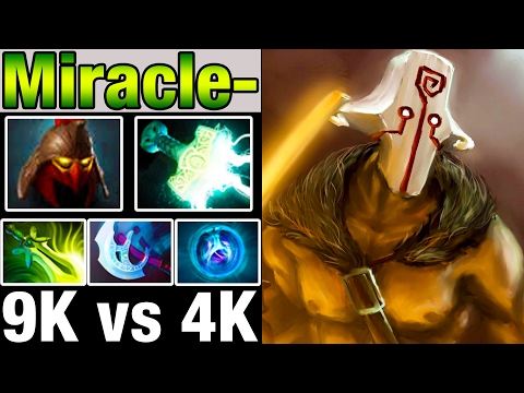 Miracle- Juggernaut Smurfing on 4k MMR - Dota 2