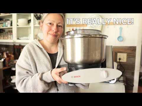 The BOSCH Stainless Steel Black Mixer | It really is super nice!