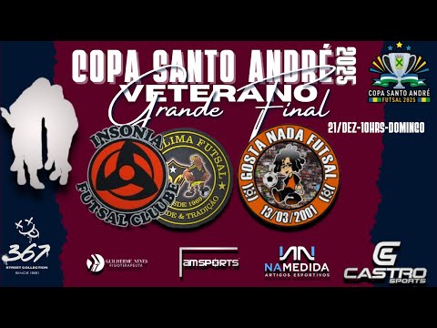 COPA SANTO ANDRÉ 2025 ( INSÔNIA/BOM CLIMA X GOSTA NADA ) GRANDE FINAL - VETERANO - FUTSAL 2025