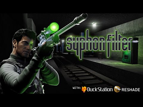 Syphon Filter HD FULL GAME (with Duckstation + Reshade) - Playthrough Gameplay