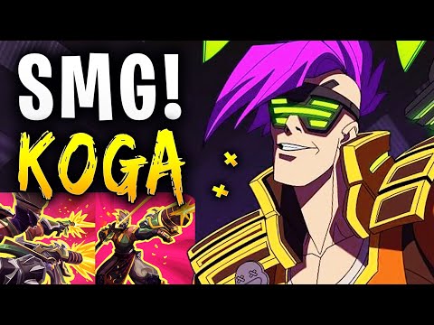 KOGA SMGs MOVEMENT JUNKIE! - Paladins Gameplay Build