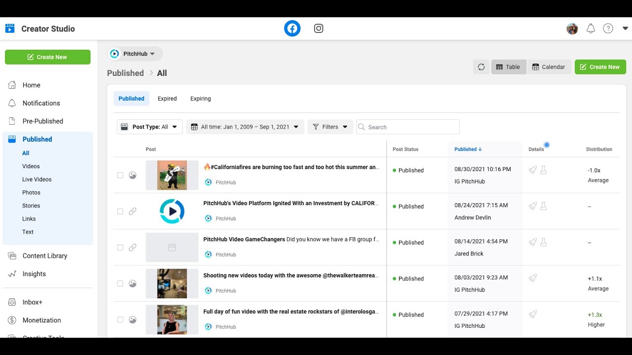 How to Post to Your Facebook Page in Creator Studio • PitchHub Tutorial