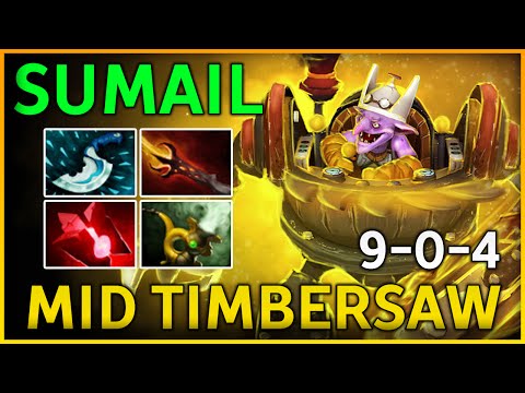 SumaiL Mid Timbersaw - NO DEATHS | Dota 2 VOD Full Game Pro Guide Gameplay