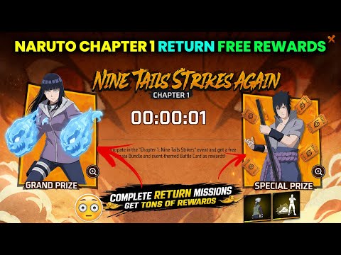NARUTO CHAPTER 1 RETURN FREE REWARDS🔥 -para SAMSUNG,A3,A5,A6,A7,J2,J5,J7,S5,S6,S7,S9,A10,A20,A30,A50