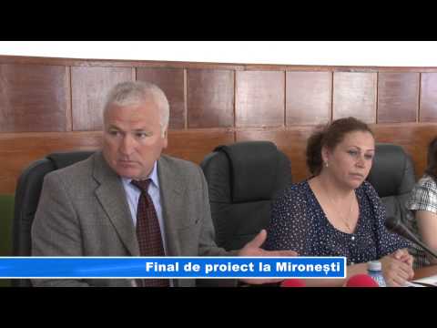 Final de proiect la Mironești
