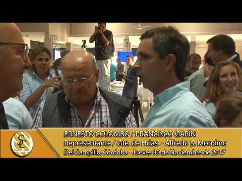 30-11-17 Nota Ernesto Colombo y Francisco Garín - Alfredo S. Mondino - Del Campillo