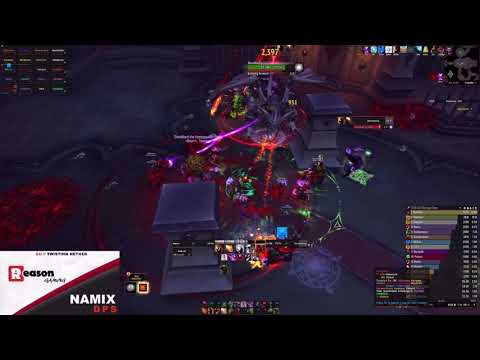 Shriekwing Mythic VS Reason Gaming(Warlock) BETA Raid Testing