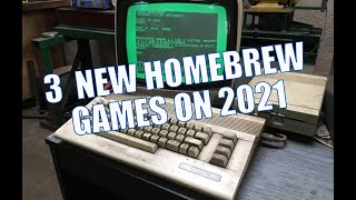 [COMMODORE 64] - 3 NEW HOMEBREW GAMES (C64 - 2021)