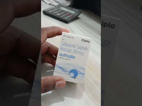 Asthalin Salbutamol Rotacaps 200mg Rotacaps), Strength: 200mcg