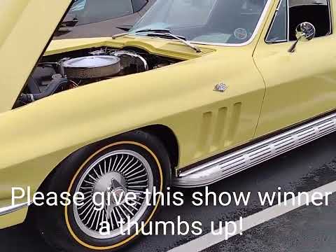 Corvette Museum NCM Bash: 1966 Corvette Stingray 327 4sp SHOW WINNER! @Corvette-Dan#corvette #c2