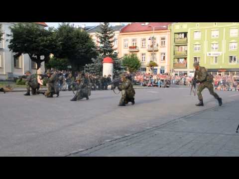 Pokaz siły ogniowej. VII Rekonstrukcja bitwy pod Mławą, 29.08.14