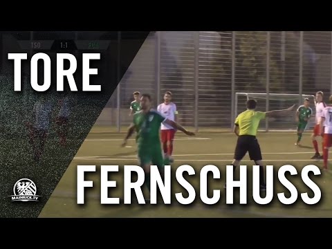 Hammer Fernschusstreffer von Dennis Bender (FC Alsbach) | MAINKICK.TV