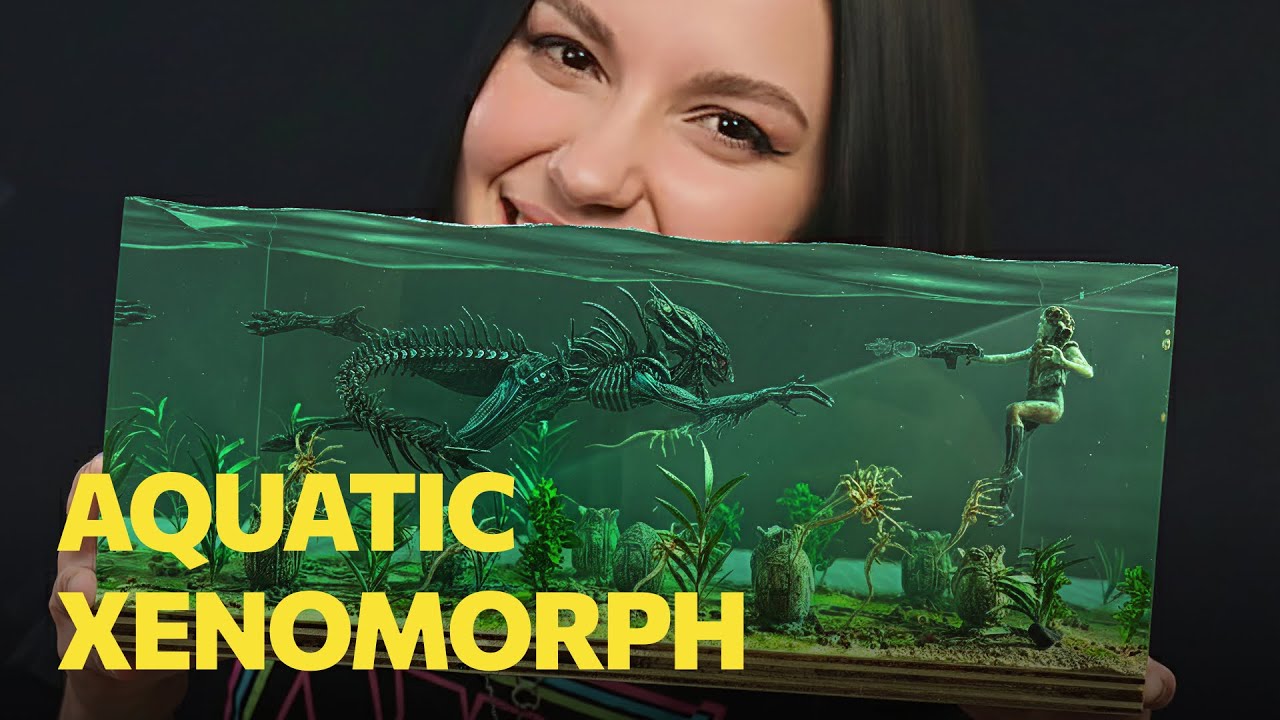 Building a Deep Sea Xenomorph Diorama / My Interpretation of Alien Earth